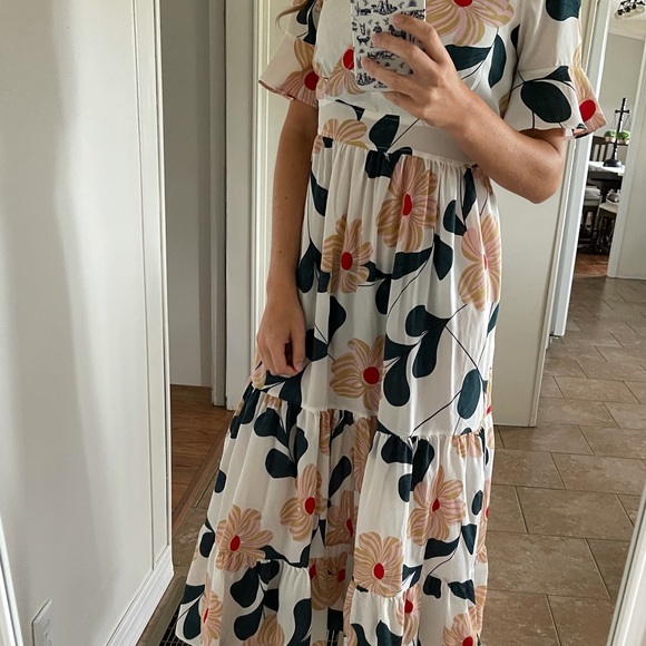 ⭐️Floral Midi Dress⭐️ - Picture 2 of 2